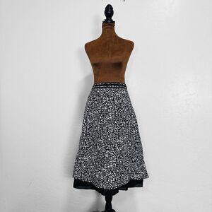 Christopher & Banks Womens Midi Skirt 16 Office Preppy Academia Church NWT